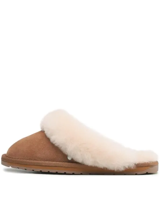 EMU Australia Kapcie Jolie W10015 Brązowy