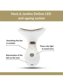 Erthskin London System przeciwstarzeniowy LED Neck & Jawline Definer (biały) Urządzenie do pielęgnacji