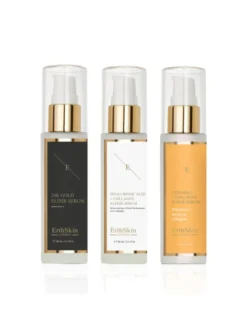 Erthskin London Witamina C + Eliksir Kolagenowy + Serum Kolagenowe - + Eliksir Przeciwzmarszczkowy Serum Zestaw do pielęgnacji