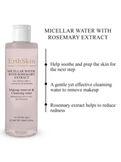 Erthskin London Woda micelarna z ekstraktem z rozmarynu Płyn micelarny