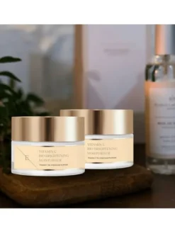 Erthskin London 2x Witamina C Rozświetlający krem ​​nawilżający Krem na dzień