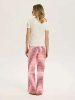 Esotiq Piżama 44637 Czerwony Regular Fit