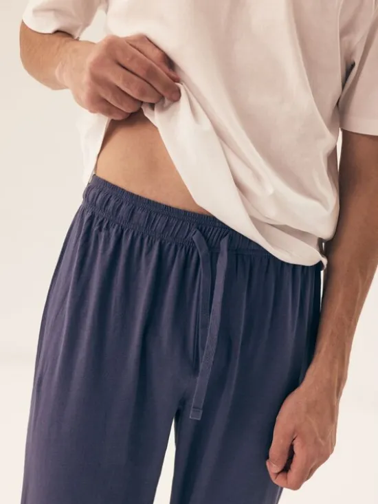 Esotiq Piżama 43030 Granatowy Regular Fit