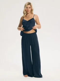 Esotiq Piżama 45228 Niebieski Regular Fit
