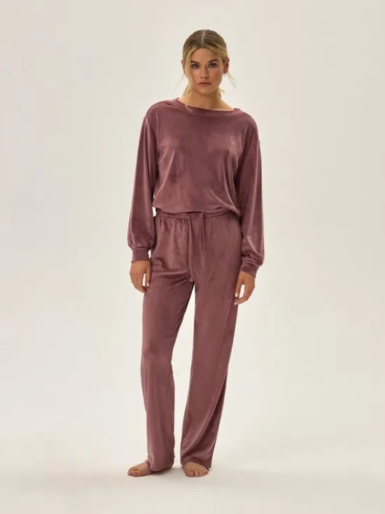 Esotiq Piżama 42088 Różowy Regular Fit