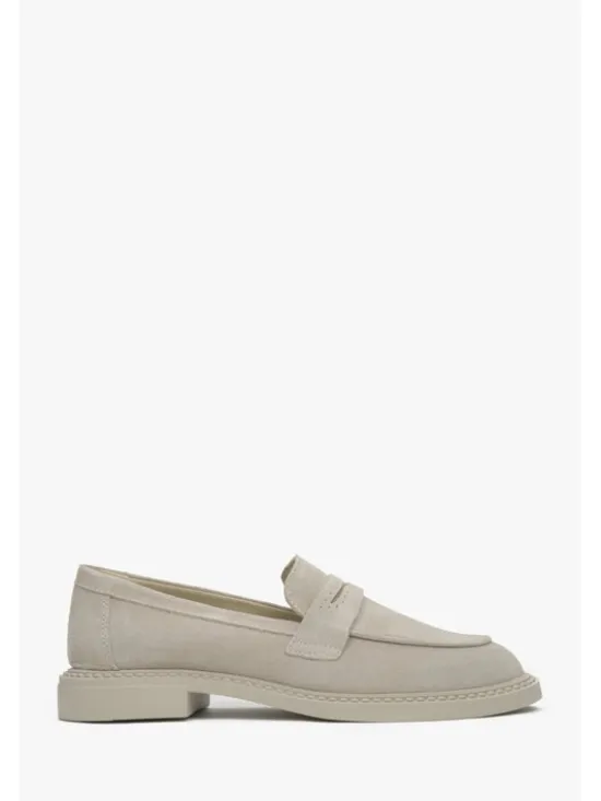 Estro Loafersy ER00117127 Beżowy
