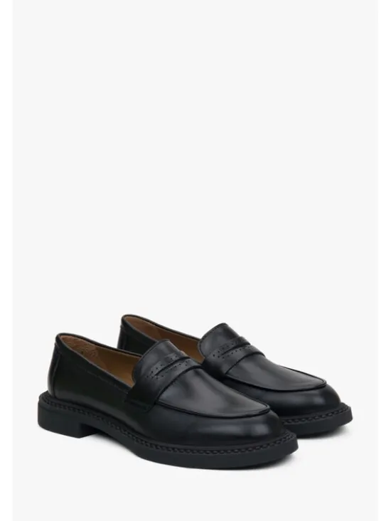 Estro Loafersy ER00117583 Czarny