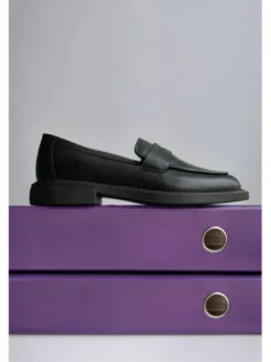 Estro Loafersy ER00117583 Czarny