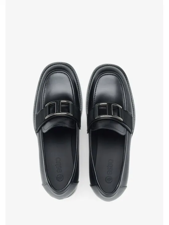 Estro Loafersy ER00115996 Czarny