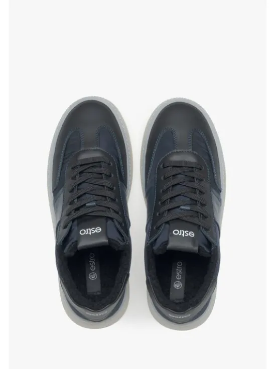 Estro Sneakersy ER00116058 Granatowy