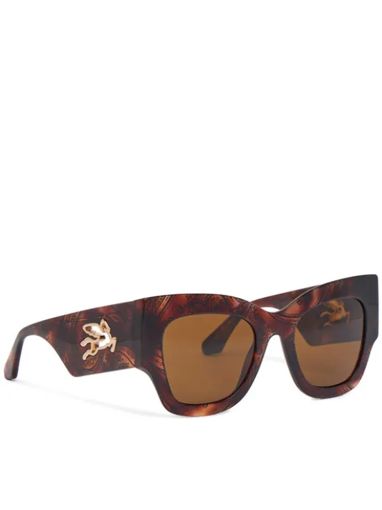 Etro Okulary przeciwsłoneczne 0076/S 207798 Brązowy