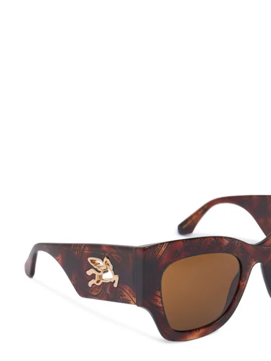 Etro Okulary przeciwsłoneczne 0076/S 207798 Brązowy