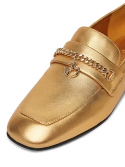 Eva Minge Loafersy CYNIA-LT2513-37 Złoty