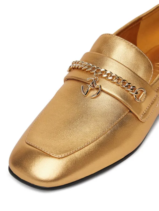 Eva Minge Loafersy CYNIA-LT2513-37 Złoty