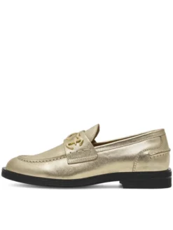 Eva Minge Loafersy MICHELLE-0107 Złoty