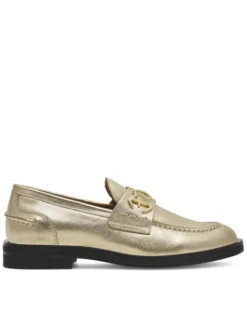 Eva Minge Loafersy MICHELLE-0107 Złoty