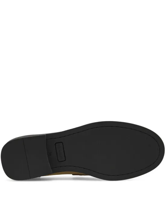 Eva Minge Loafersy MICHELLE-0107 Złoty