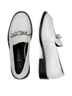 Eva Minge Loafersy WGA3289-1Z Biały