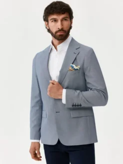 Evenemen Marynarka Cruz Granatowy Slim Fit