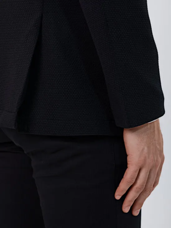 Evenemen Marynarka Tuscan Czarny Slim Fit