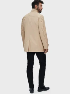 Evenemen Trencz LEONE CAMEL Beżowy Slim Fit