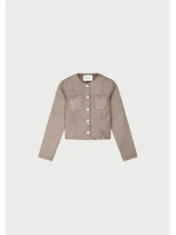 Fabienne Chapot Marynarka 6182-1256-98 Beżowy Slim Fit
