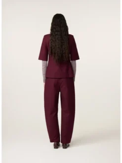 Fabienne Chapot Marynarka 6861-1853-102 Bordowy Regular Fit