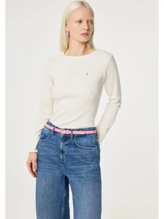 Fabienne Chapot Pasek Bold Love Small Belt Różowy