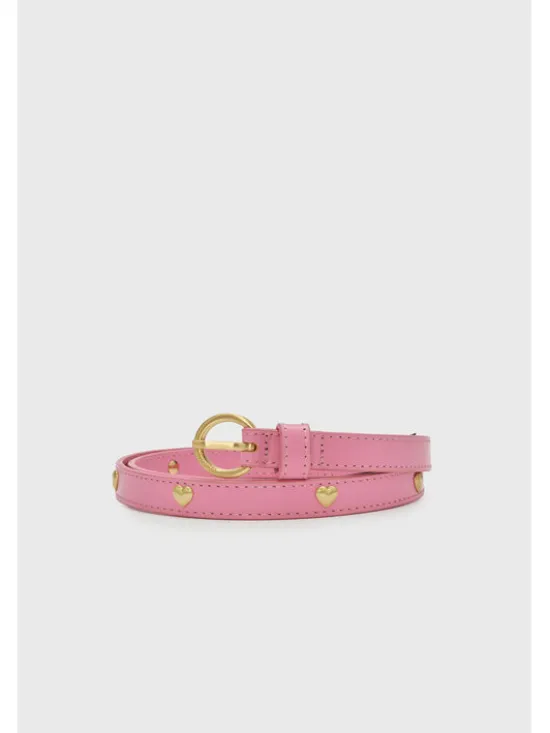 Fabienne Chapot Pasek Bold Love Small Belt Różowy
