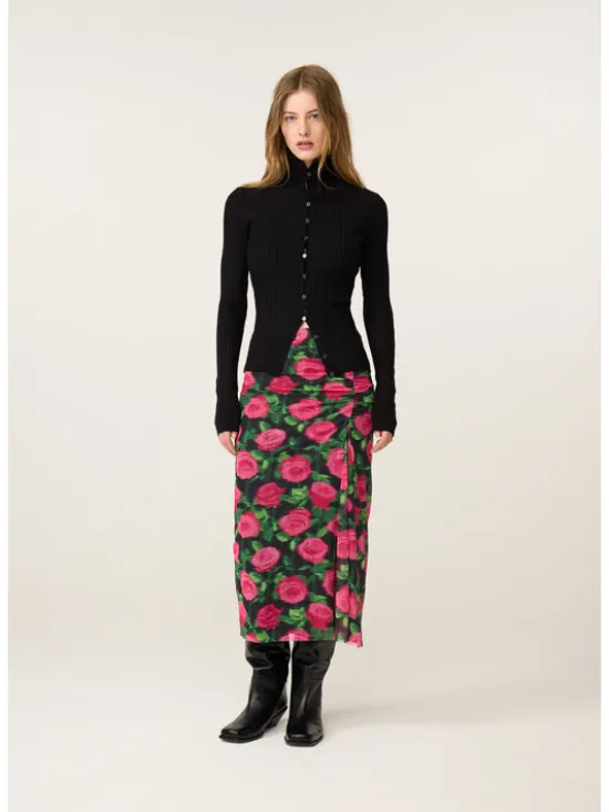 Fabienne Chapot Spódnica maxi 6971-1884-102 Czerwony Regular Fit