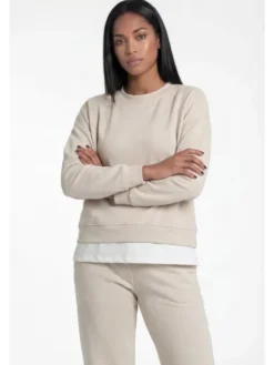 FIGL Dres M1315 Beżowy Straight Fit