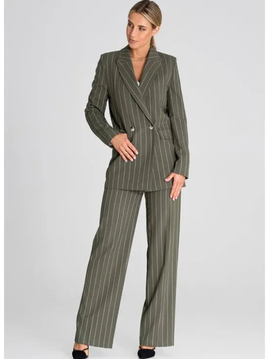 FIGL Marynarka M951 Khaki Regular Fit
