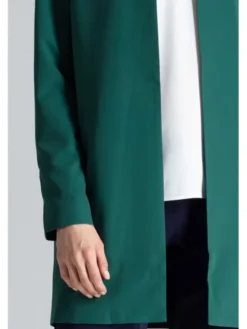 FIGL Płaszcz M551 Zielony Regular Fit