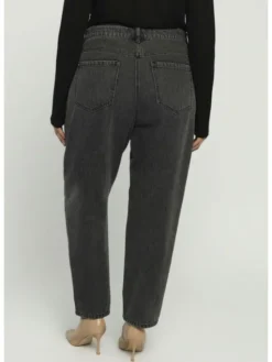 Fiorella Rubino Jeansy P450T005135N013 Szary Boy Fit