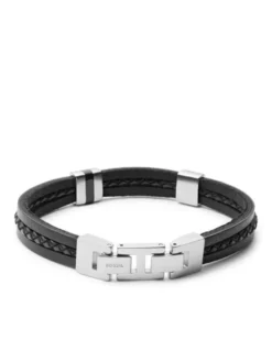 Fossil Bransoletka JF03686040 Czarny