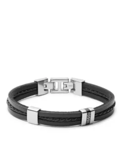 Fossil Bransoletka JF03686040 Czarny
