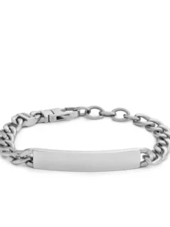 Fossil Bransoletka JF04164040 Srebrny