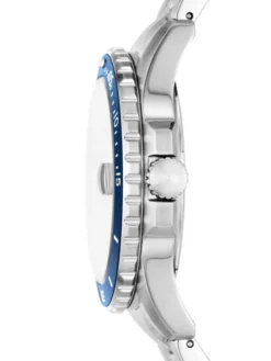 Fossil Zegarek Blue FS6029 Srebrny