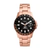 Fossil Zegarek Blue FS6027 Złoty