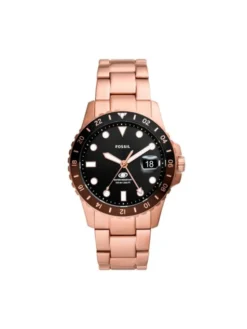 Fossil Zegarek Blue FS6027 Złoty