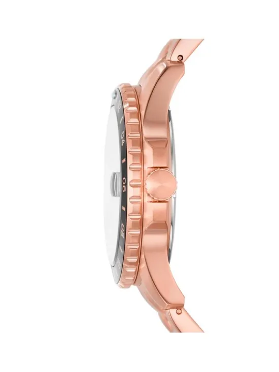 Fossil Zegarek Blue FS6027 Złoty