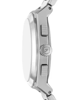 Fossil Zegarek Everett Chronograph FS6104 Srebrny