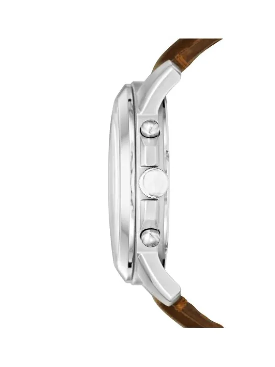 Fossil Zegarek Grant FS4735 Brązowy