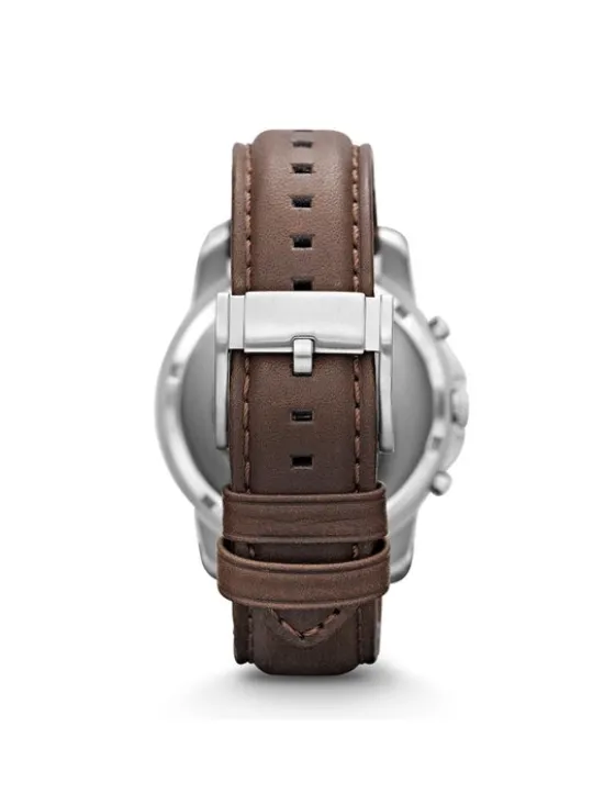 Fossil Zegarek Grant FS4735 Brązowy