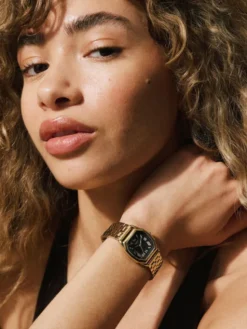Fossil Zegarek Harlow ES5433 Złoty