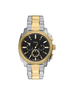 Fossil Zegarek Machine Chrono FS6159 Złoty
