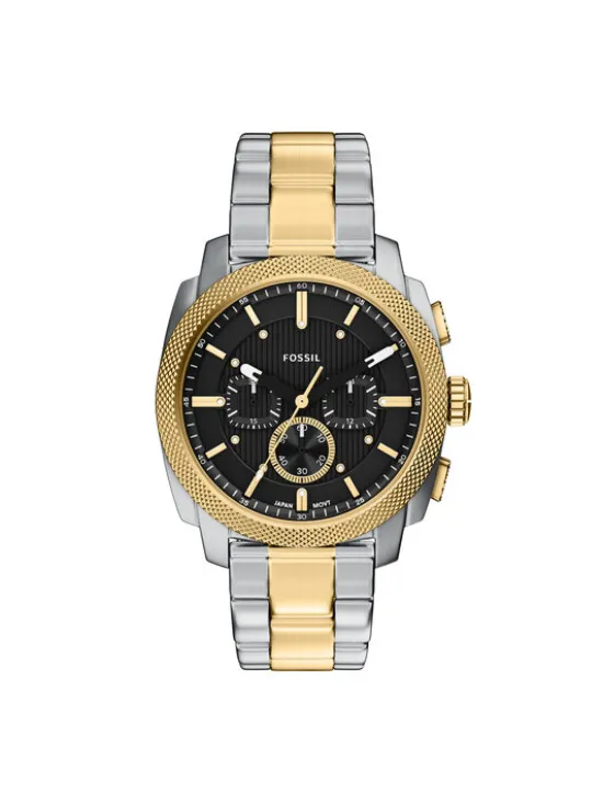 Fossil Zegarek Machine Chrono FS6159 Złoty