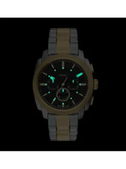 Fossil Zegarek Machine Chrono FS6159 Złoty