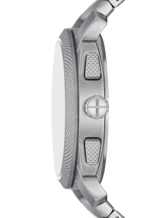 Fossil Zegarek Machine FS6095 Srebrny