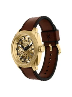 Fossil Zegarek Machine ME3278 Brązowy